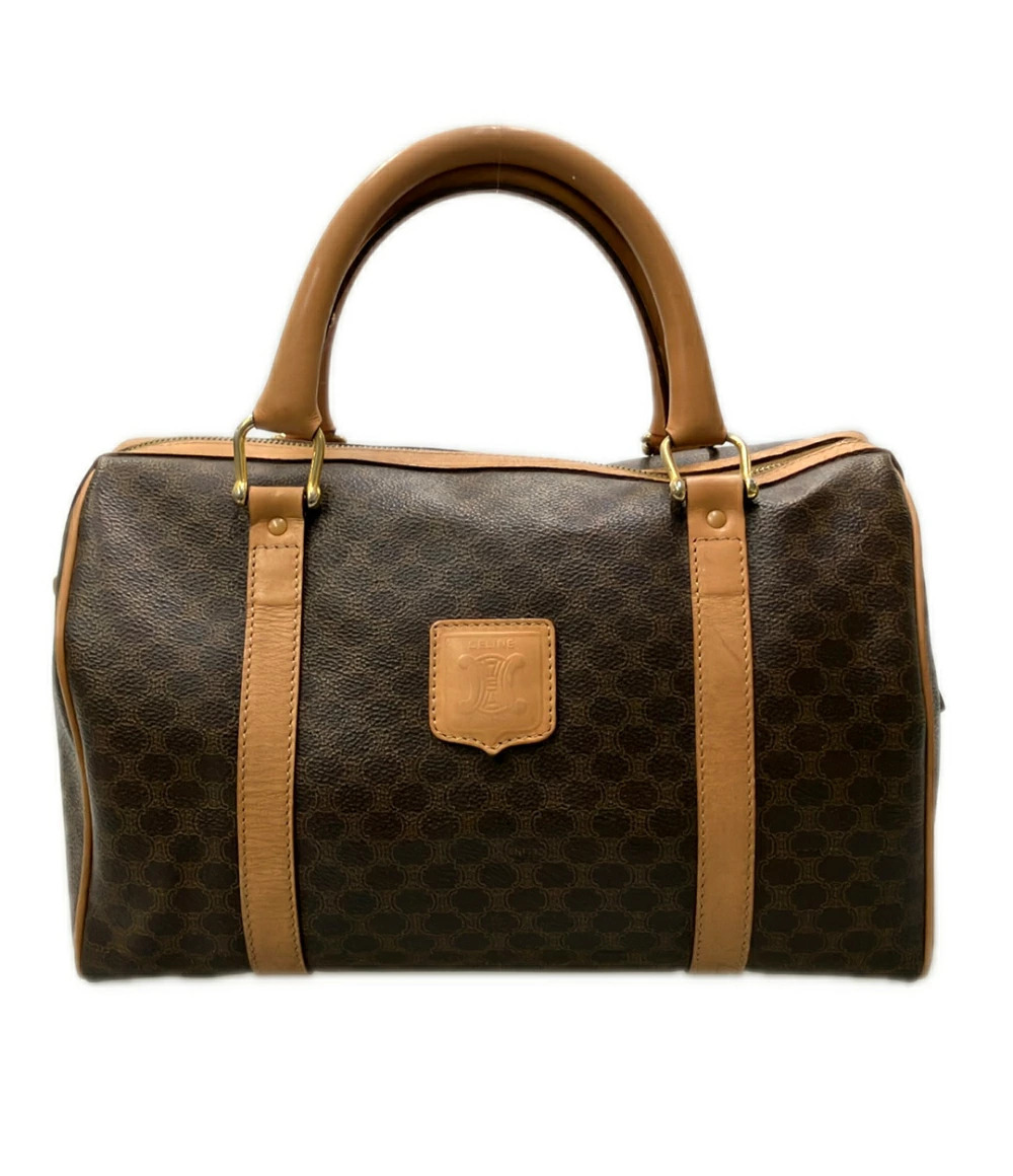 Celine Boston Bag Macadam Brown